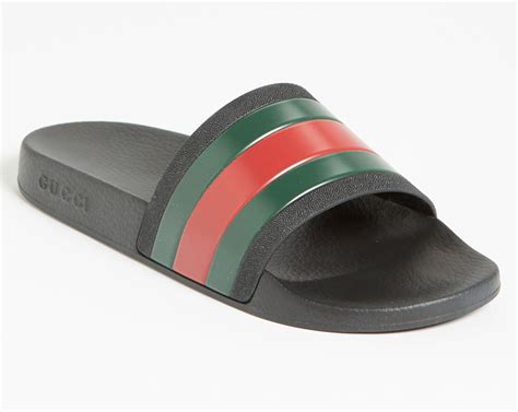 fake fake red gucci slides|gucci knockoff slides for men.